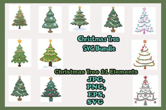Download Christmas Tree SVG Bundle-Xmas Designs - Premium Resources
