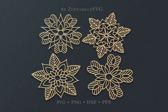 Download Poinsettia SVG Paper Cut &amp; Laser Cutting - Poinsettia svg Collection