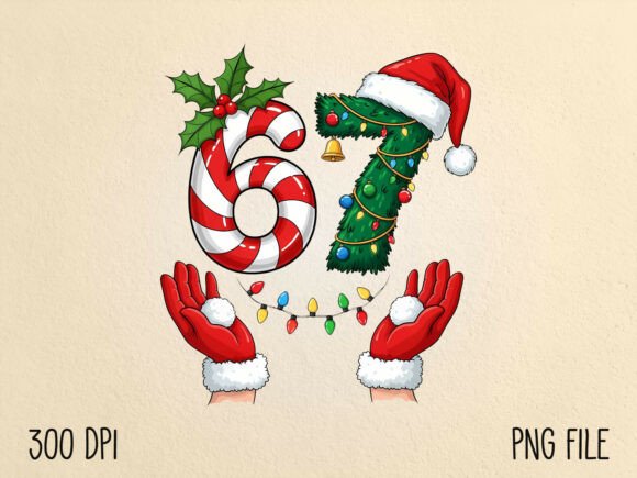 Download Funny Six Seven Christmas 6 7 Meme PNG - 6 7 Collection